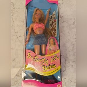 Vintage Barbie (Butterfly Art)